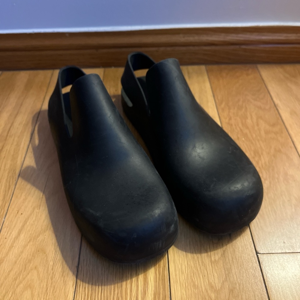 Bottega Veneta Black Puddle Clog
